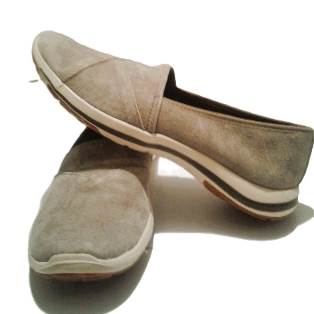 L.L. Bean-Women's shoes Back Cove Stretch Slip-Ons, Nubuck -Size 7.5 , NEW